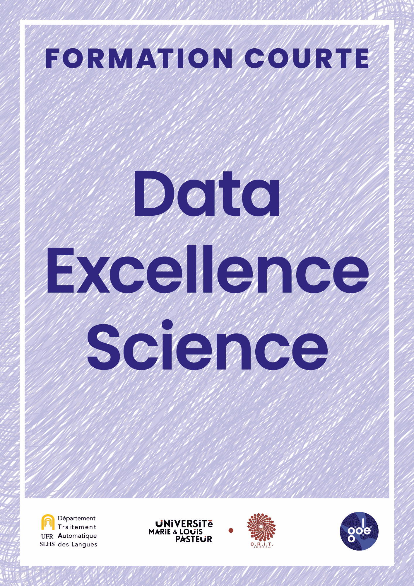 Formation : Data Excellence Science (DES)
